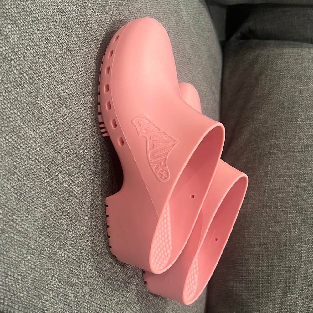 Pink Calzuro Clogs Size 39-40